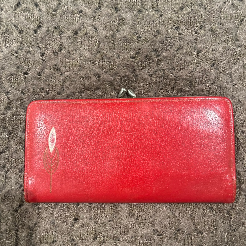Vintage Red Women's Wallet